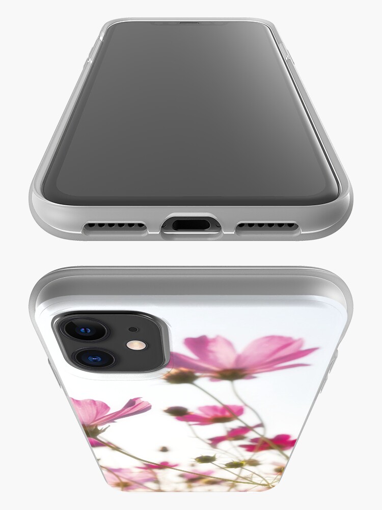 Alternate view of Pink flowers iPhone Case & Cover
