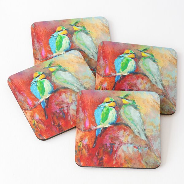 Item preview, Blue Tailed Bee Eaters  designed and sold by Ethiyo.