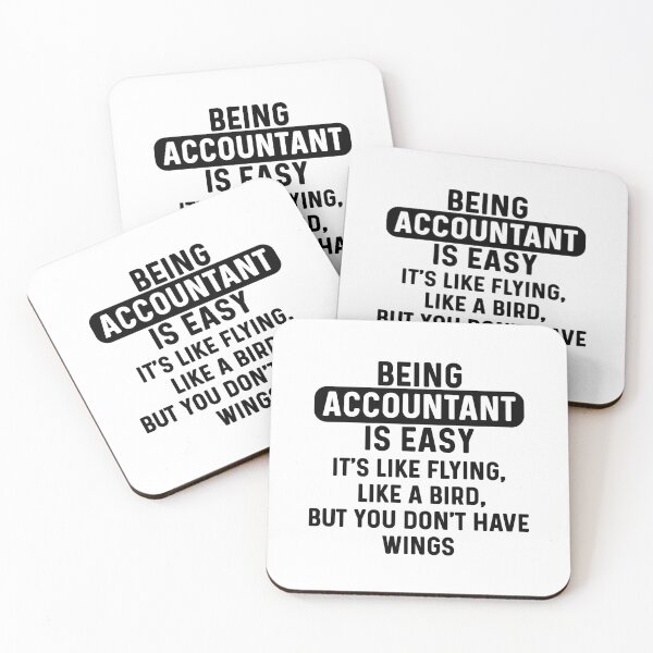 Item preview, Being accountant is easy. humorous quote designed and sold by bumperapparels.