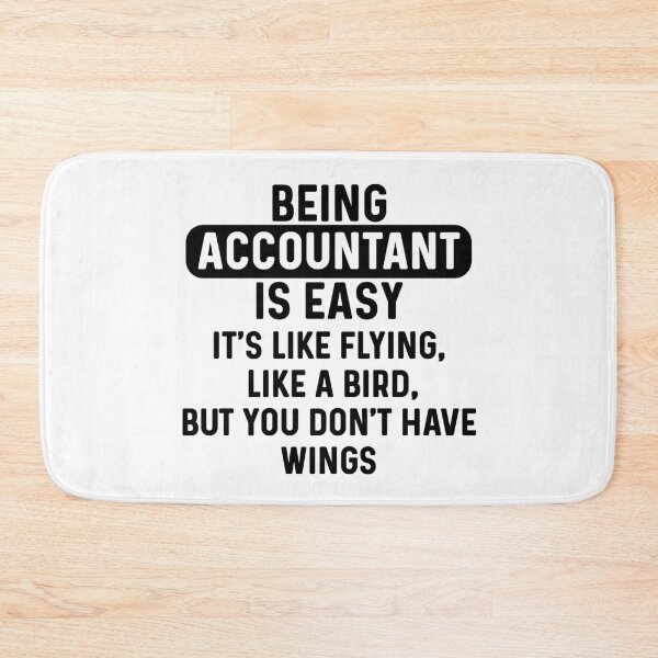 Item preview, Being accountant is easy. humorous quote designed and sold by bumperapparels.