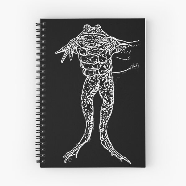 Item preview, White Frog Gigger holding a frog after gigging with one hand designed and sold by frankheights.