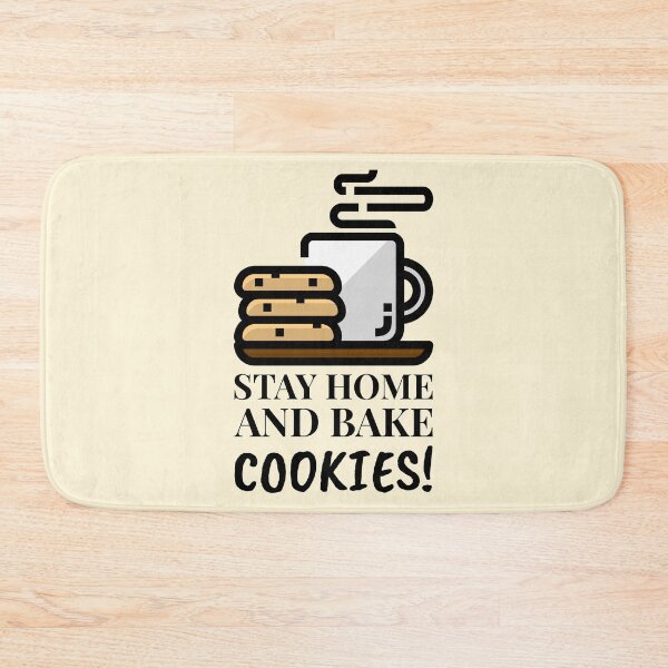 Item preview, Stay Home And Bake Cookies Cute Warm Milk designed and sold by Telle Garcia.