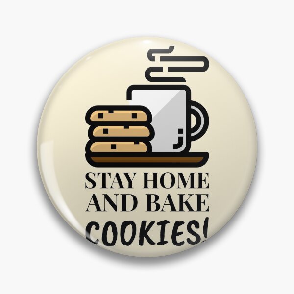 Item preview, Stay Home And Bake Cookies Cute Warm Milk designed and sold by Telle Garcia.