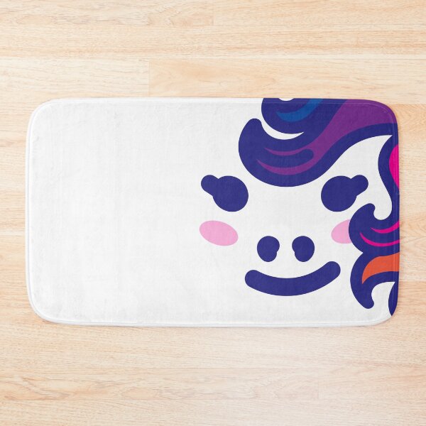 Item preview, Yuni unicorn - baby face multicolor rainbow hair designed and sold by TokiPY.