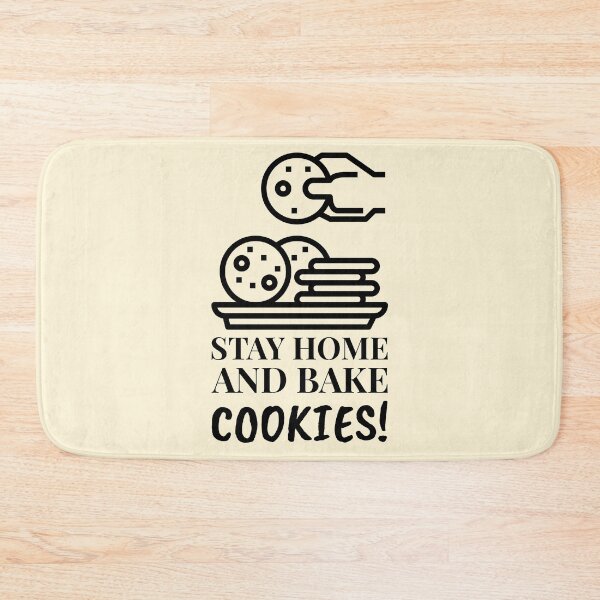 Item preview, Stay Home And Bake Cookies Hand Held designed and sold by Telle Garcia.