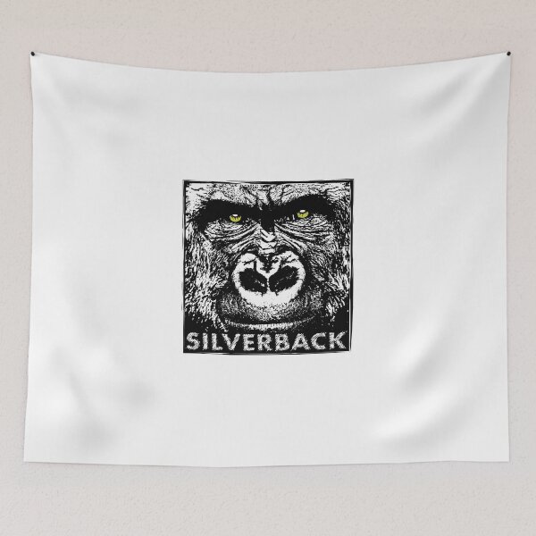 Item preview, Green Eyed Silverback Gorilla designed and sold by silverbackmerch.