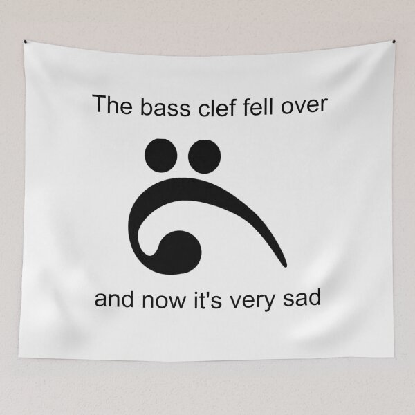 Item preview, Bass Clef in Music  designed and sold by berlinius.