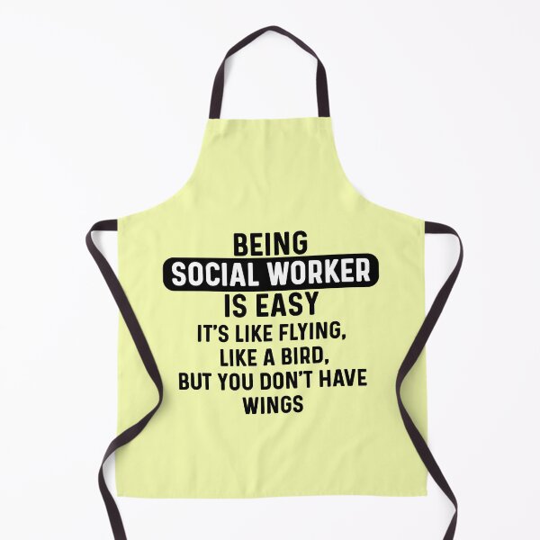 Item preview, Being social worker is easy. humorous quote designed and sold by bumperapparels.