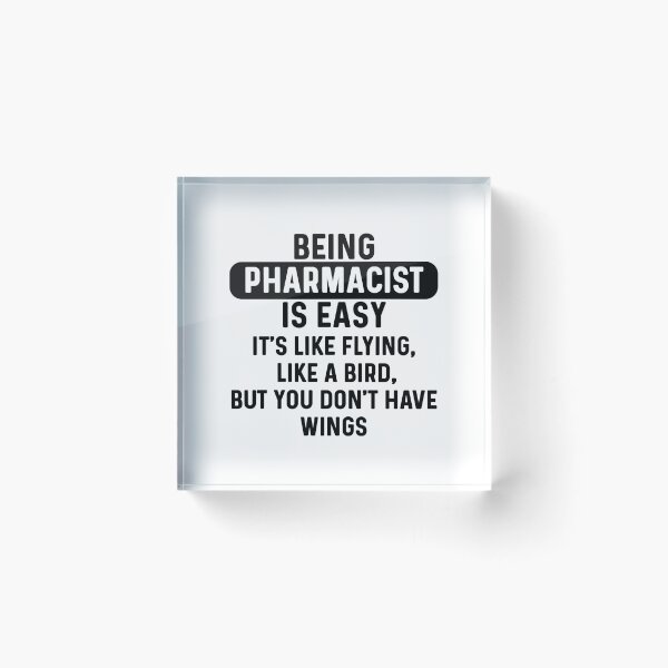Item preview, Being pharmacist is easy. humorous quote designed and sold by bumperapparels.