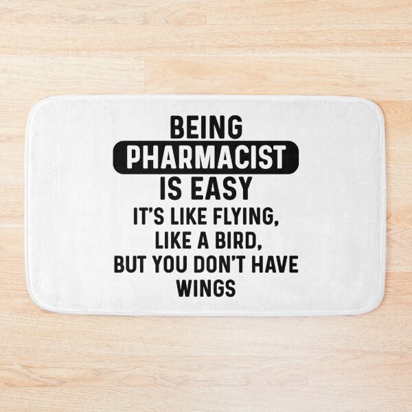 Item preview, Being pharmacist is easy. humorous quote designed and sold by bumperapparels.