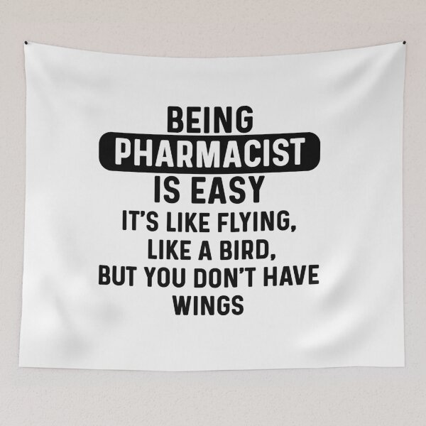 Item preview, Being pharmacist is easy. humorous quote designed and sold by bumperapparels.
