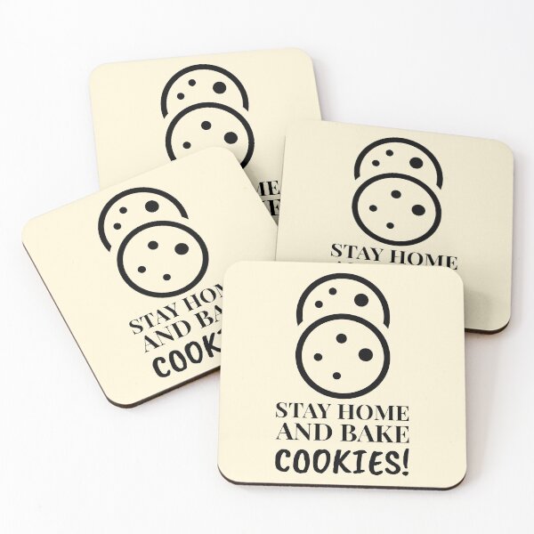 Item preview, Cute Pair Stay Home And Bake Cookies  designed and sold by Telle Garcia.
