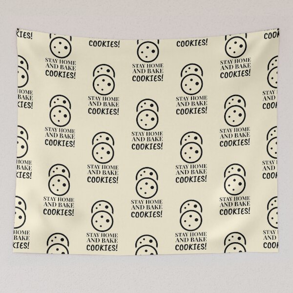 Item preview, Cute Pair Stay Home And Bake Cookies  designed and sold by Telle Garcia.
