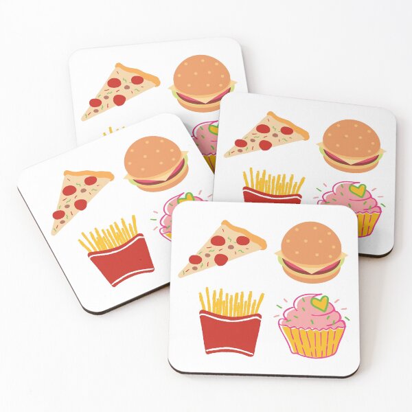 Item preview, Fast food sticker pack designed and sold by Jenmag.