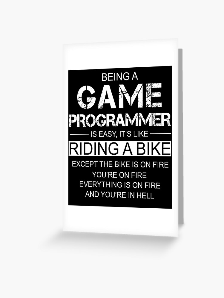 Game Developer Life Greeting Card for Sale by WordsGamersUse