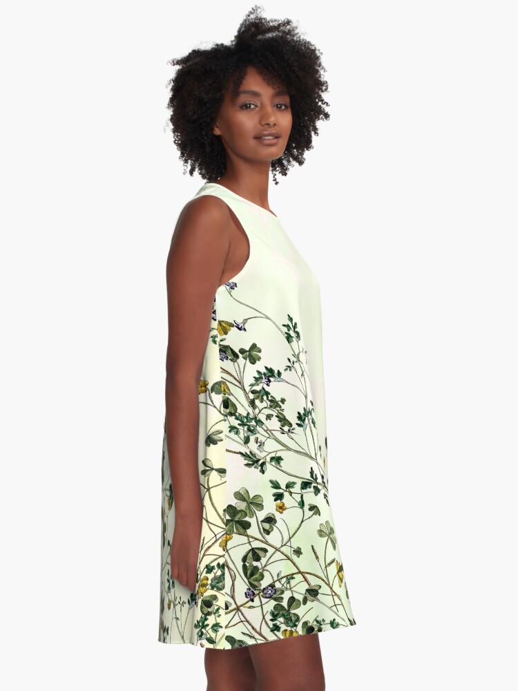 Thumbnail 2 of 4, A-Line Dress, Overgrowing my garden designed and sold by anni103.