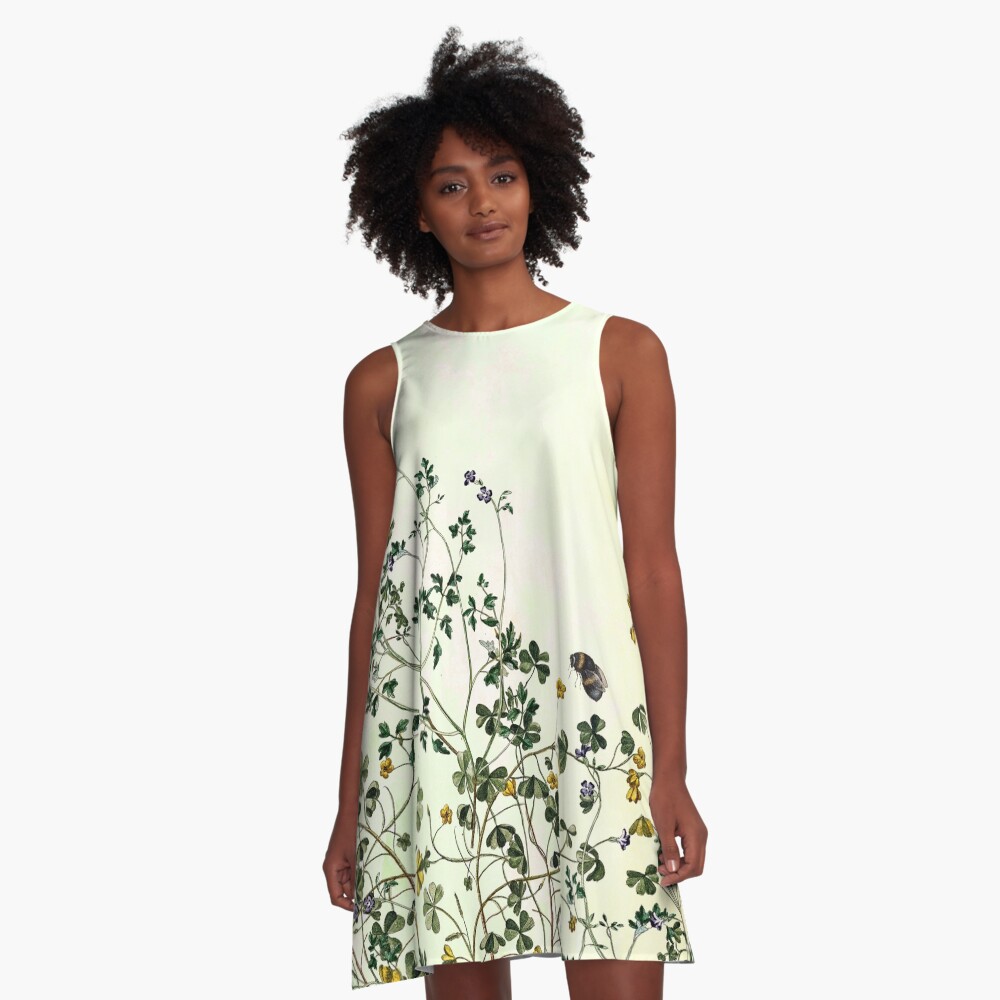 Overgrowing my garden A-Line Dress