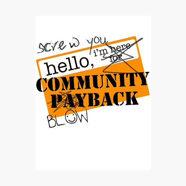 Item preview, community BLOWBACK. designed and sold by J-something.