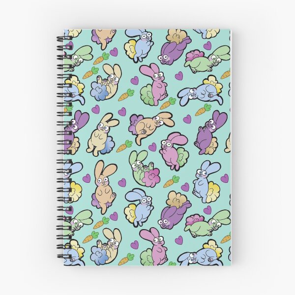 Aperçu de l'œuvre Lapins pastel créée et vendue par ChubbyChubbies.