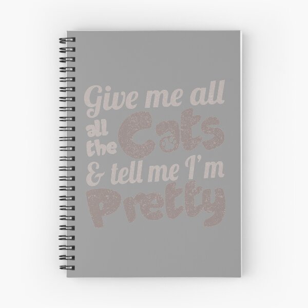 Item preview, Give Me All The Cats & Tell Me I'm Pretty Funny Cat Gift design designed and sold by nikkidawn74.