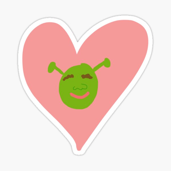 Item preview, I heart shrek  designed and sold by sesamestreett.