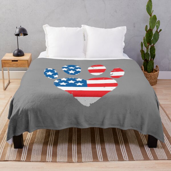 Item preview, Patriotic Love USA Pride Paw Print American Flag Dog Owner product designed and sold by nikkidawn74.
