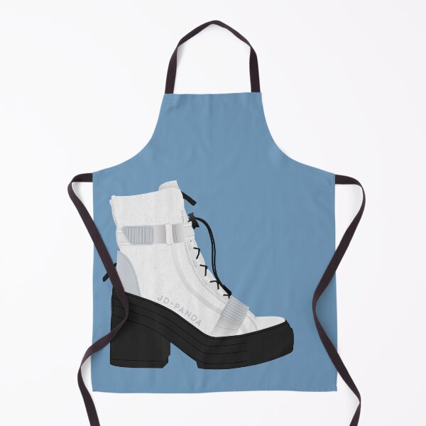 Item preview, JD-PANDA Platform Heeled Boot Technical Sketch designed and sold by JD-PANDA.