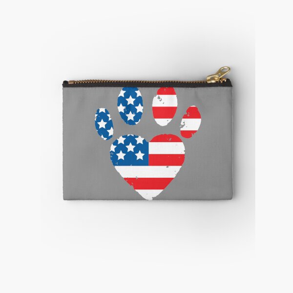 Item preview, Patriotic Love USA Pride Paw Print American Flag Dog Owner product designed and sold by nikkidawn74.