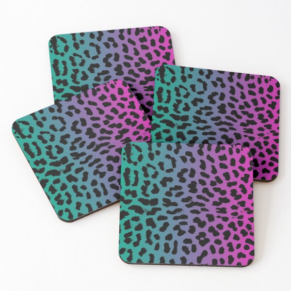 Item preview, Unicorn Colors Leopard Pattern Cheetah - Purple designed and sold by MadandMean.
