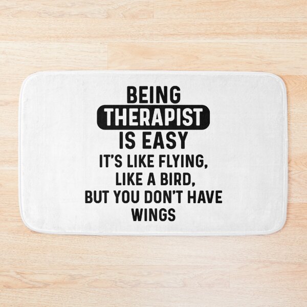 Item preview, Being therapist is easy. humorous quote designed and sold by bumperapparels.