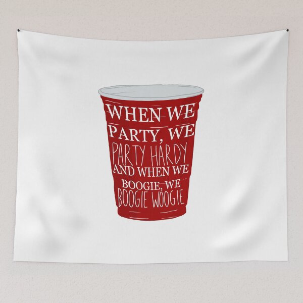 Item preview, When We Party We Party Hardy, and When We Boogie, We Boogie Woogie designed and sold by AlishaMSchil.