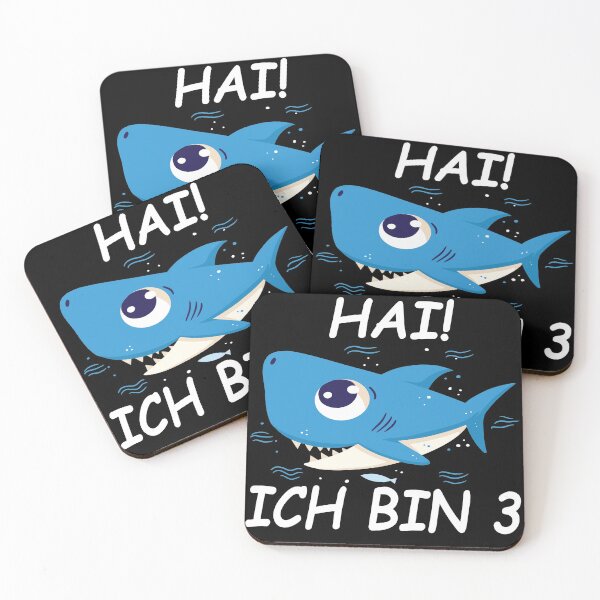 Artikelvorschau, Kinder Geschenk zum 3 Geburtstag mit Hai Motiv entworfen und verkauft von TshirtFuchs.