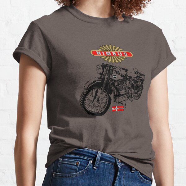 The Gorgeous Nimbus Vintage Danish Motorcycle by MotorManiac Classic T-Shirt
