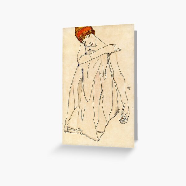 Item preview, Egon Schiele - Dancer (Die Tanzerin ) 1913 designed and sold by artcenter.