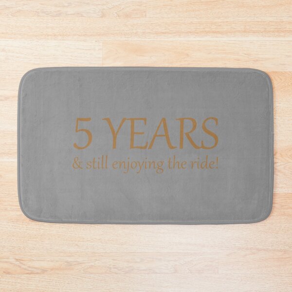 Item preview, 5 Years & Still Enjoying The Ride 5th Anniversary Gift product designed and sold by nikkidawn74.