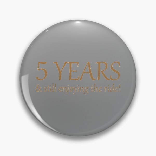 Item preview, 5 Years & Still Enjoying The Ride 5th Anniversary Gift product designed and sold by nikkidawn74.