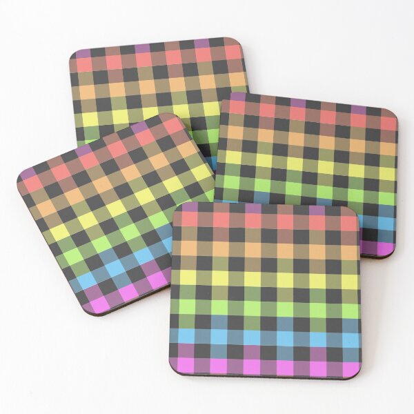 Item preview, colorful plaid checkered designed and sold by ZiphGames.