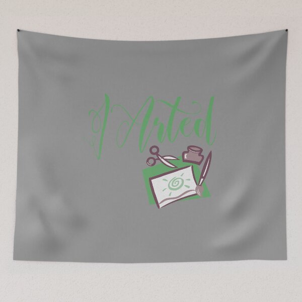 Item preview, I Arted Funny Artist Sarcastic Slogan Novelty Art design designed and sold by nikkidawn74.