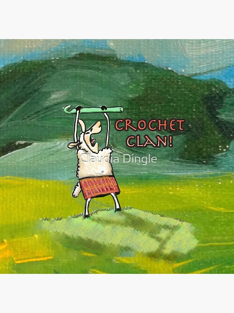 Clannad the Crochet Clan Sheep by dinglegallery