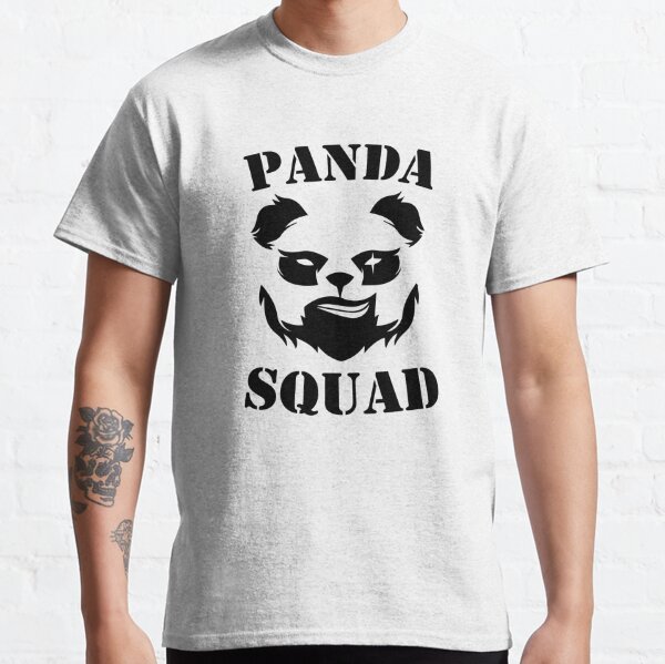 Panda Squad T Shirts Redbubble - team panda squad roblox