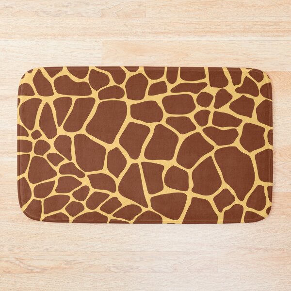 Item preview, Brown yellow giraffe print pattern designed and sold by IoanaHraball.