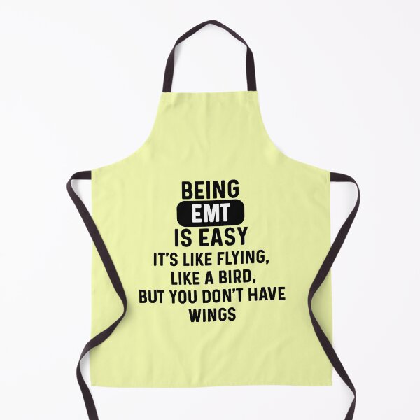 Item preview, Being EMT is easy. humorous quote designed and sold by bumperapparels.