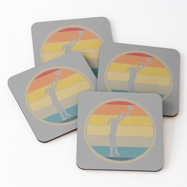 Item preview, Volleyball Player Setter Retro Sunset Icon designed and sold by nikkidawn74.