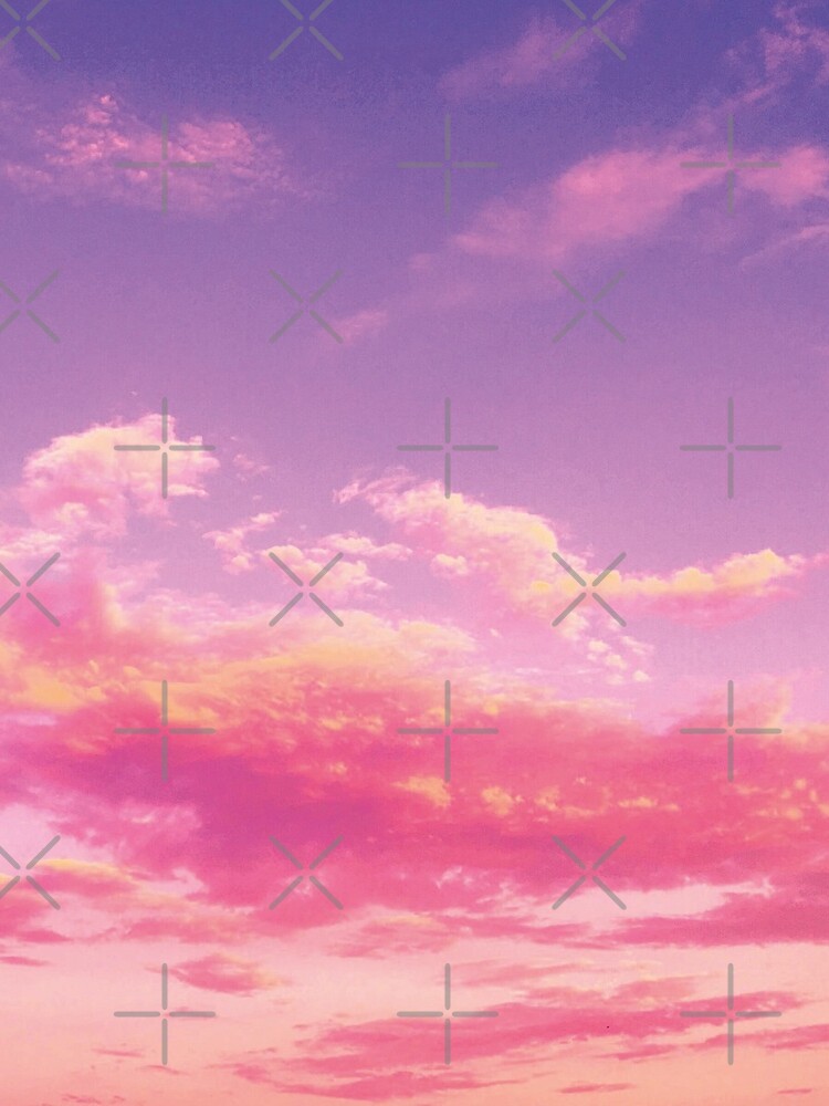 Purple sky, pink clouds by ColorsHappiness
