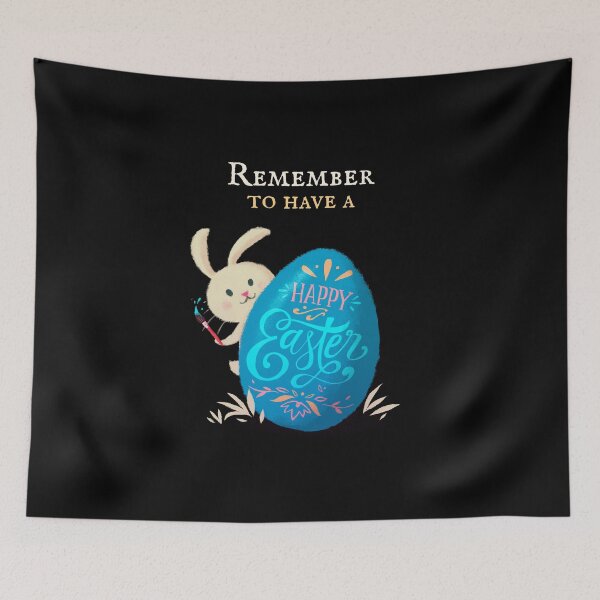 Item preview, template featuring an easter bunny designed and sold by qzpolo.