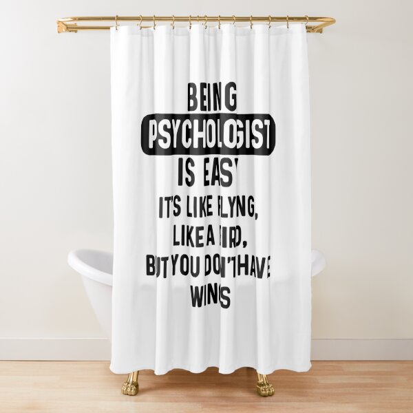 Rideaux De Douche Sur Le Theme Psychologue Redbubble