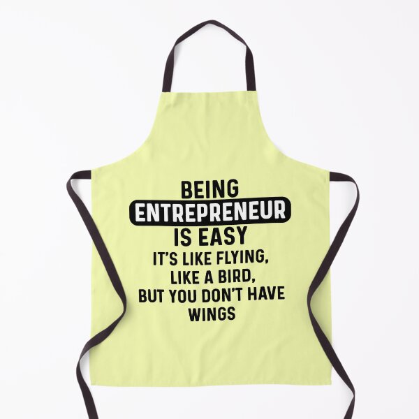 Item preview, Being entrepreneur is easy. humorous quote. simple designed and sold by bumperapparels.