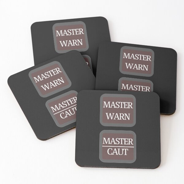 Item preview, MASTER WARNING - Airplane Panel sign designed and sold by garhoud.