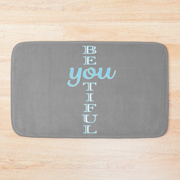 Item preview, BE-YOU-TIFUL Beautiful Inspirational Graphic design designed and sold by nikkidawn74.