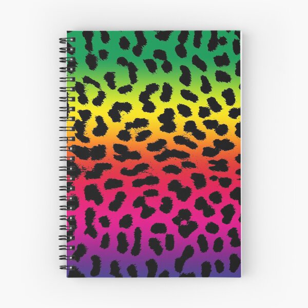 Item preview, colorful animal pattern rainbow leopard pattern cheetah design gift designed and sold by MadandMean.